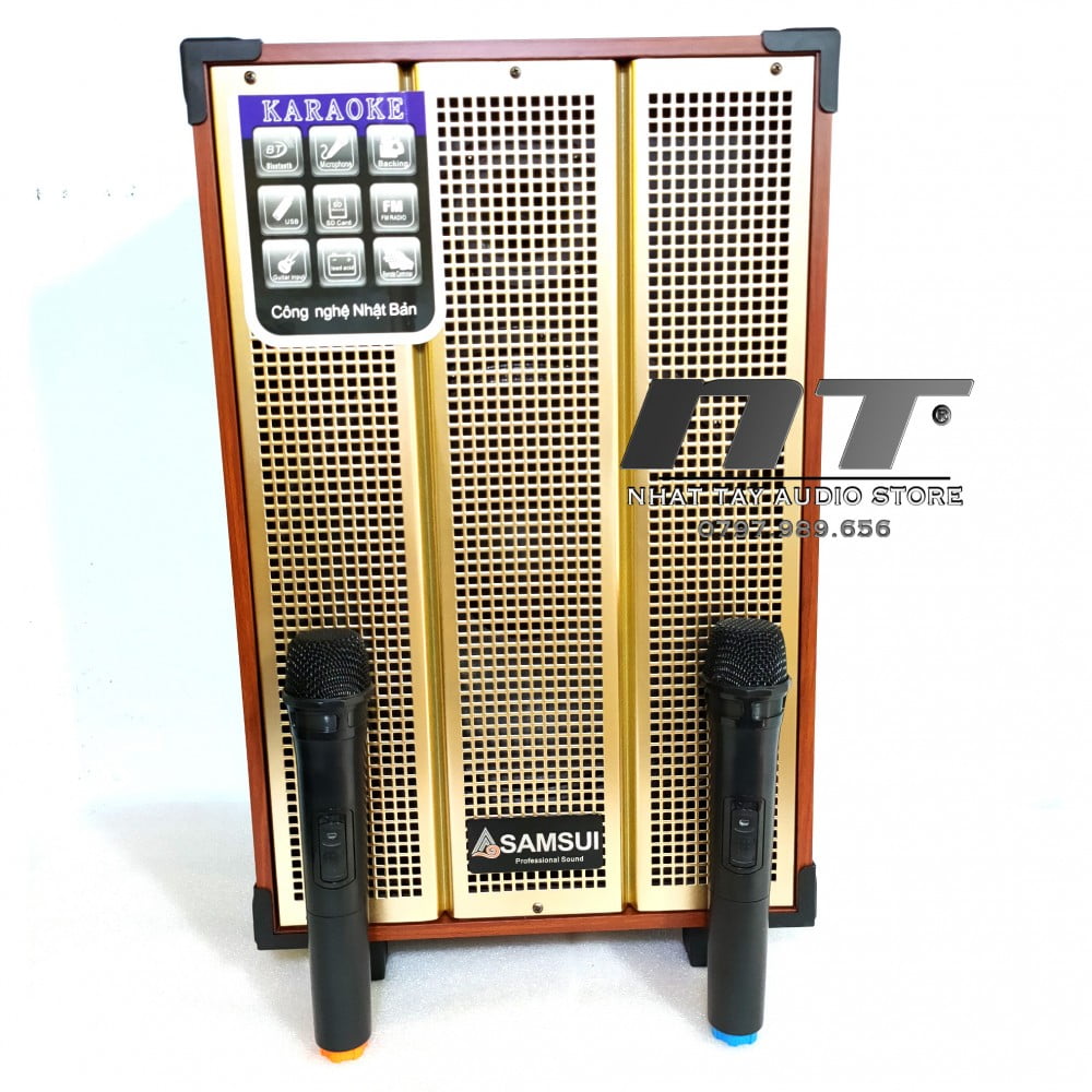 Loa Keo Karaoke Mini Samsui S10 Tam Gia 2 Trieu