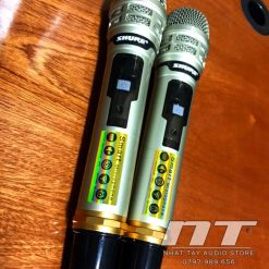Micro Shure Ugx 21 Loa Keo Di Dong Su Dung Dien Truc Tieo