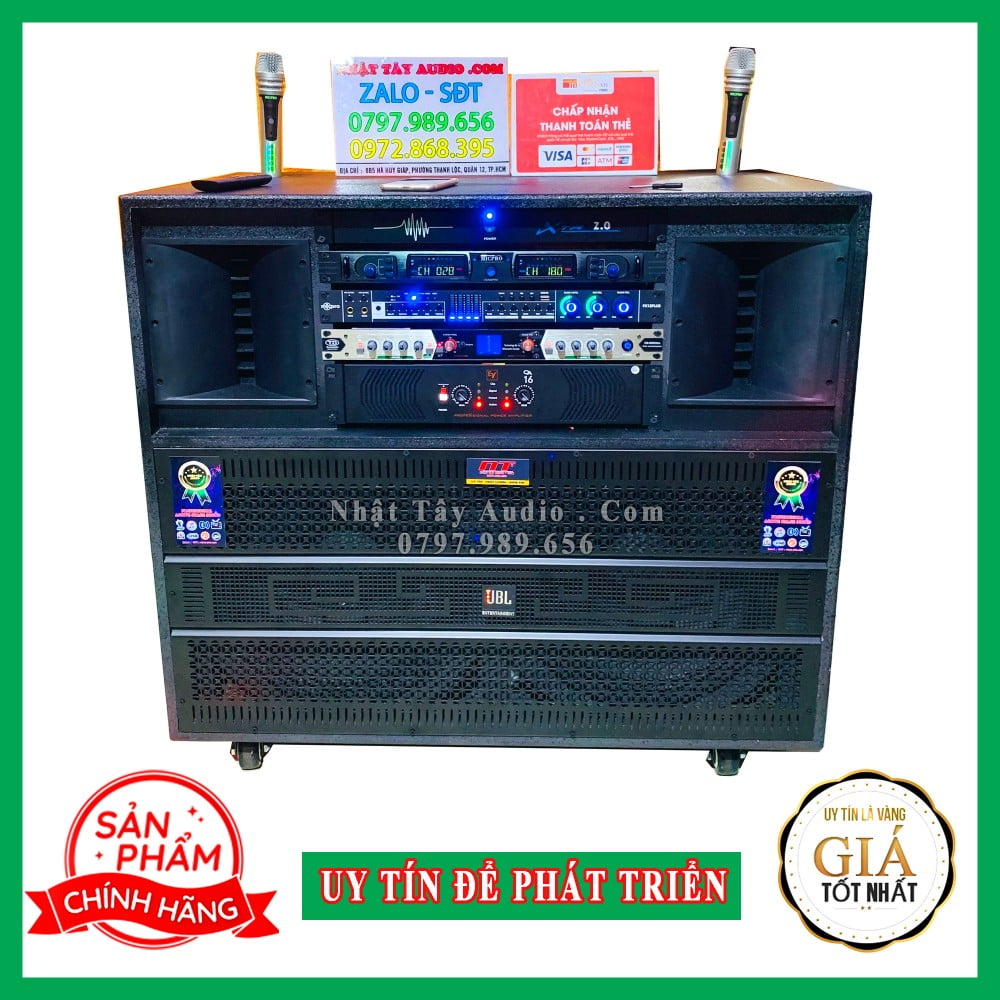 Loa Kéo điện Nt 1006 Fx, Dan Karaoke Di Dong Cong Suat Lon Bass Doi 40 (6)