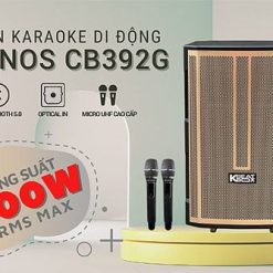 Loa kéo ACNOS CB392G, loa karaoke trên app Cloudkaraoke