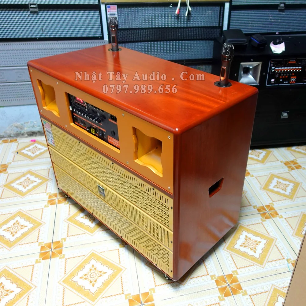 Loa Keo Bass Doi Thung Go Cong Suat Lon Veneer Nt 1234 (3)
