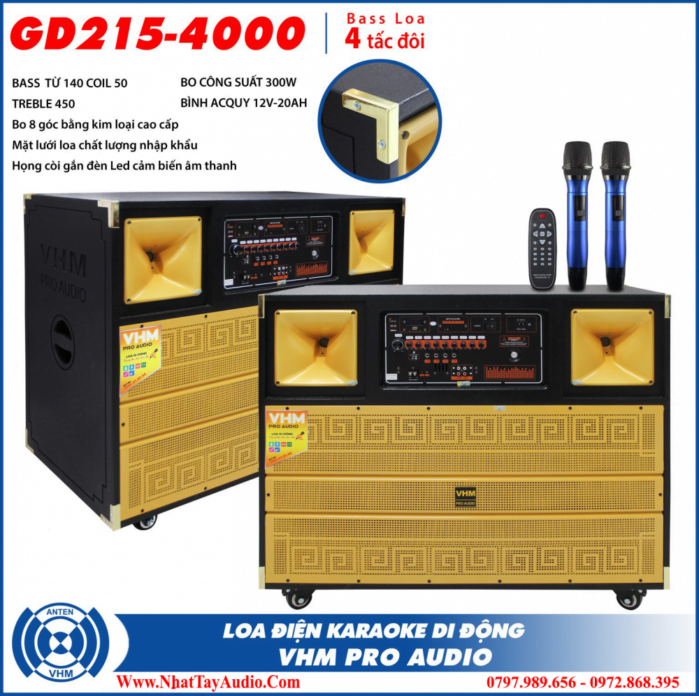 Loa Kéo Audio Gd215 4000