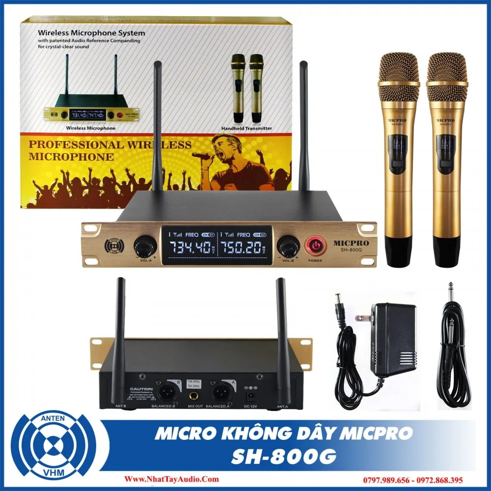 Micro Không Dây Micpro Sh 800g