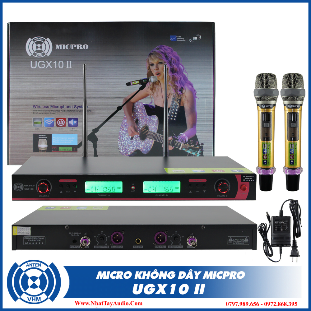 Micro Không Dây Micpro Ugx10 Ii 1