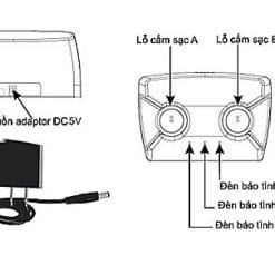 Bộ microhone GUINNESS MU-300i, set 200 tần số