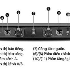 Bộ microhone GUINNESS MU-300i, set 200 tần số