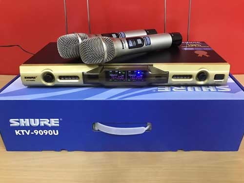 Bo Microphone Khong Day Shure Ktv 9090u 2 2