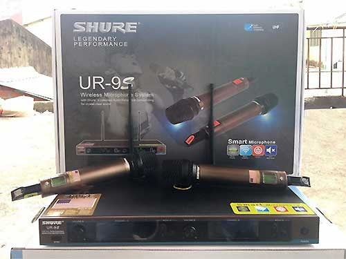 Bo Microphone Khong Day Shure Ur 9s 4 2