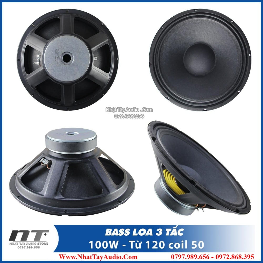 Cu Loa Bass 30 Tu 120 Coil 50, Bass 3 Tac Nt312050