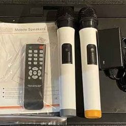 Loa karaoke Malata JD15 M+9023, loa kéo vỏ nhựa, bass 4 tấc