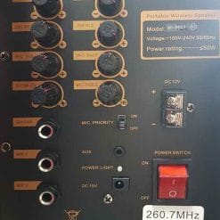 Loa karaoke Malata JD15 M+9023, loa kéo vỏ nhựa, bass 4 tấc