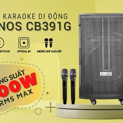 Loa kéo ACNOS CB391G, dàn karaoke di động thương hiệu Việt