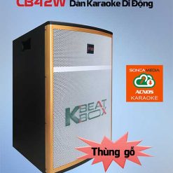 Loa kéo Beatbox CB42W, sử dụng app karaoke với 30.000 bài hát