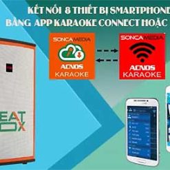 Loa kéo BeatBox KBZ15W, dàn karaoke di động
