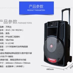 Loa Kéo Di Động Malata JD15 M+9023