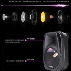 Loa Kéo Di Động Temeisheng A18S 3,5 Tấc