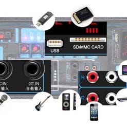 Loa Kéo Di Động Temeisheng QX-1504 - 4 Tấc