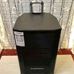 Loa kéo Fushika PK-03, loa karaoke vỏ gỗ 3 đường tiếng