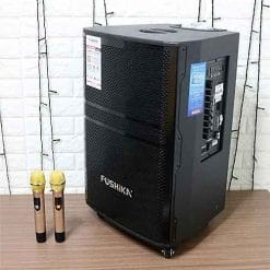 Loa kéo Fushika PK-04, loa karaoke di động, bass 4 tấc