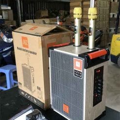 Loa kéo JBZ J+101, loa karaoke cỡ nhỏ, kèm 2 mic ko dây