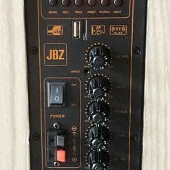 Loa kéo JBZ J+101, loa karaoke cỡ nhỏ, kèm 2 mic ko dây