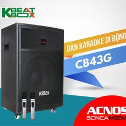 Loa kéo KBeatbox CB43G, loa karaoke trên app điện thoại