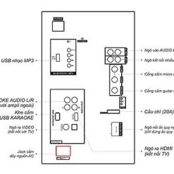 Loa kéo Kbeatbox KB63, loa karaoke Acnos 2 bass, PMPO 800W