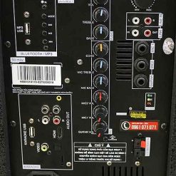 Loa kéo Kbeatbox KB63, loa karaoke Acnos 2 bass, PMPO 800W