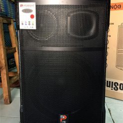Loa kéo Prosing W1505, loa karaoke di động thùng gỗ cao cấp