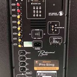 Loa kéo Prosing W18C, loa karaoke dạng kéo, bass 5 tấc
