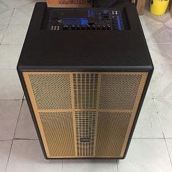 Loa kéo Sansui SG12-16, loa karaoke 4.5 tấc vỏ gỗ, đỉnh 600W
