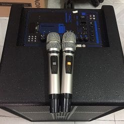 Loa kéo Sansui SG12-16, loa karaoke 4.5 tấc vỏ gỗ, đỉnh 600W