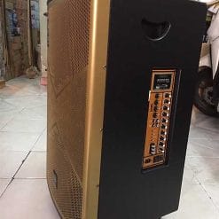 Loa kéo Sansui SG6-15, loa di động karaoke thùng gỗ 4.5 tấc