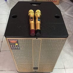 Loa kéo Temeisheng ED-1519, loa chính hãng, thùng gỗ 4.5 tấc