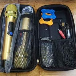 Loa kéo Temeisheng ED151-15, loa karaoke vỏ gỗ, bass 4 tấc