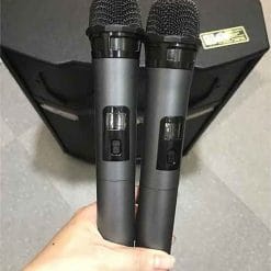 Loa kéo Temeisheng QX15-09, loa karaoke thùng gỗ, max 500W