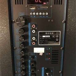 Loa kéo Temeisheng QX15-09, loa karaoke thùng gỗ, max 500W