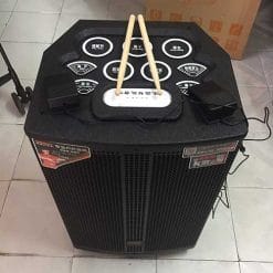 Loa kéo Temeisheng QX15-37, loa karaoke tích hợp trống điện tử