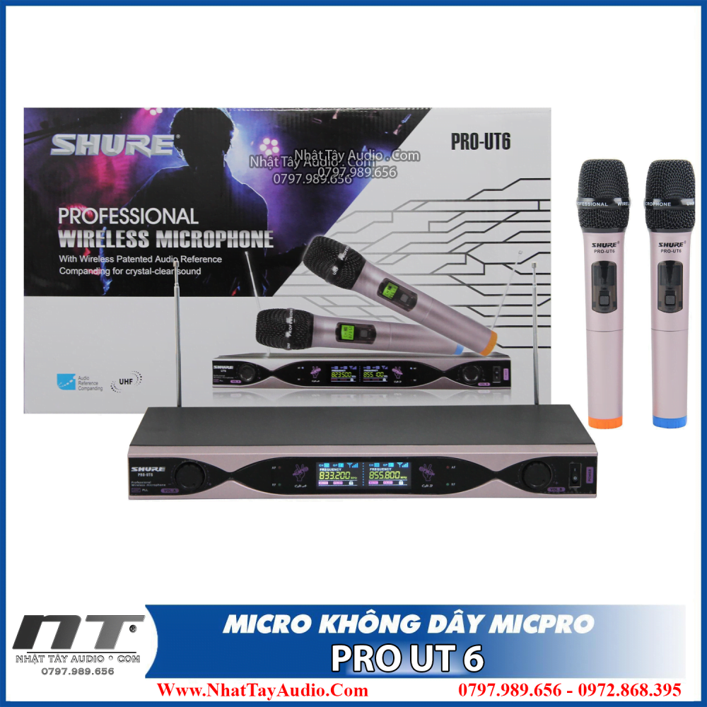 Micro Karaoke KhÔng DÂy Micpro Ut 6