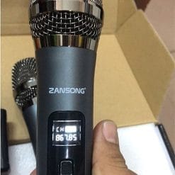 Micro đa năng Zansong V19, mic UHF chuyên dùng hát karaoke