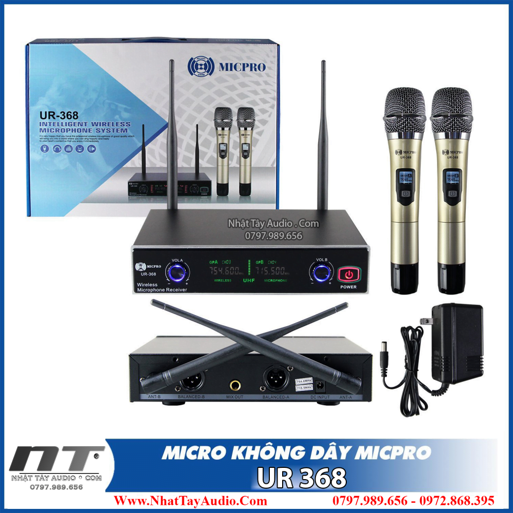 Micro Karaoke Khong Day Micpro Ur 368