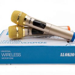 Micro không dây ALOKIO V11, mic dùng được cho tất cả loa kéo
