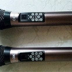 Micro không dây đa năng COK ST-213, chỉnh được treble-bass