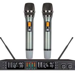 Micro không dây FEDYCO MC-9000, mic karaoke có đầu thu lớn