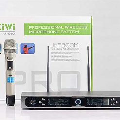 Micro không dây KIWI A6 PRO, dùng hát karaoke/ MC/ loa kéo