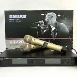 Micro không dây Shure UR-12D, khoảng cách kết nối đến 80m