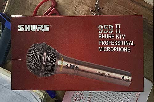 Microphone Co Day Shure 959ii 1 2