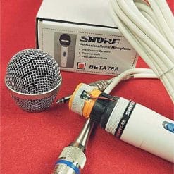 Microphone có dây Shure Beta88A, mic chuyên dùng cho hát karaoke