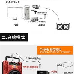 Microphone không dây đa năng W48 dùng cho loa kéo