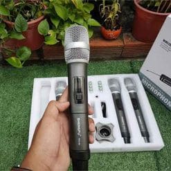 Microphone không dây Shengfu Pro-M4, chuyên dùng karaoke-MC